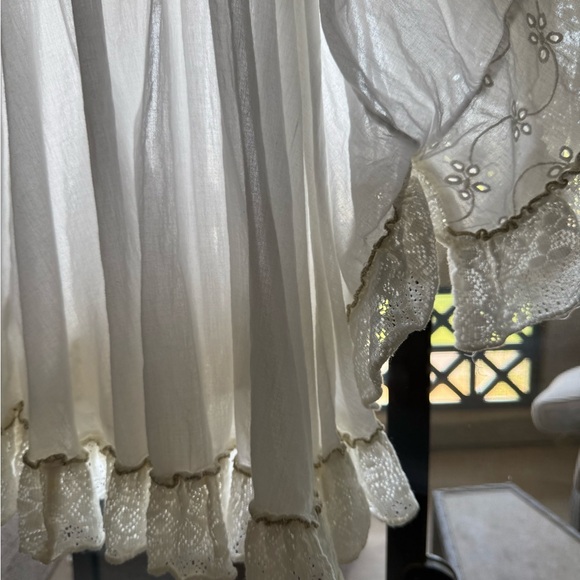 Boho Beach Poncho Cover up - Picture 10 of 12